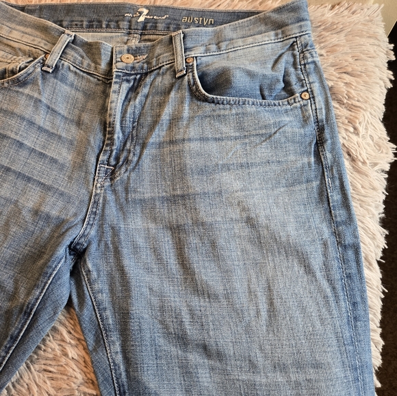 7 For All Mankind Austyn Jeans Size 33 - Picture 7 of 16